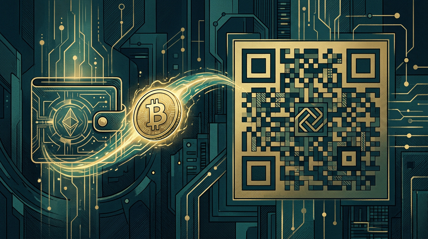 Kryptoplånbok skickar ett bitcoinmynt till en casinoadress