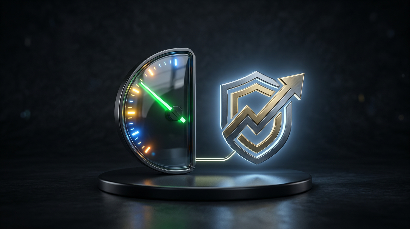 House edge gauge unchanged beside a verification badge